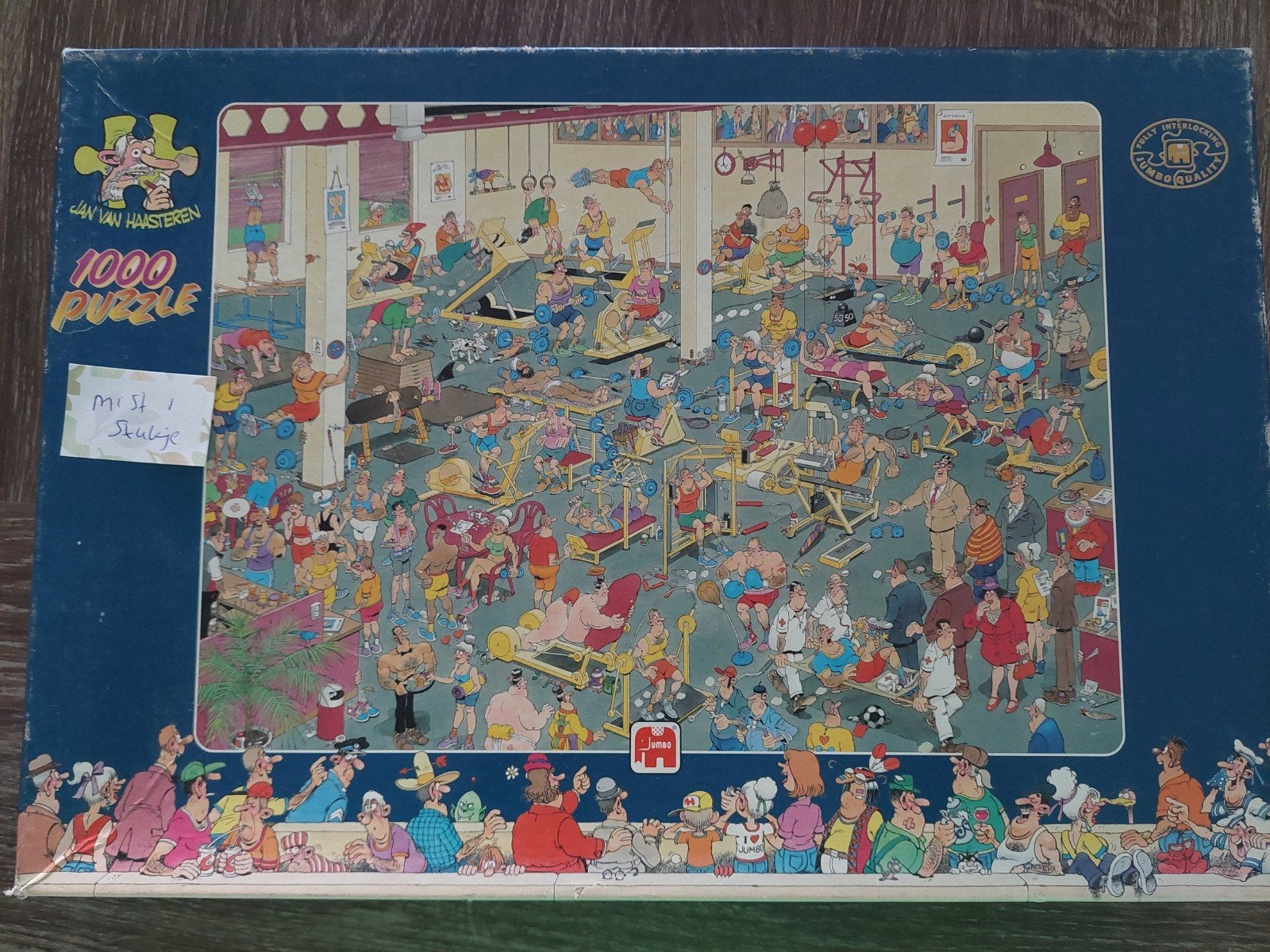Jan van haasteren puzzels, Ophalen of Verzenden, 500 t/m 1500 stukjes, Gebruikt, Legpuzzel