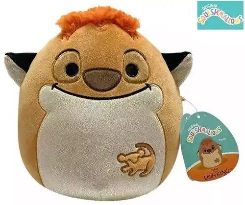 Squishmallows: Lion King - Timon 20 cm, ., Overige typen, Nieuw, Ophalen of Verzenden