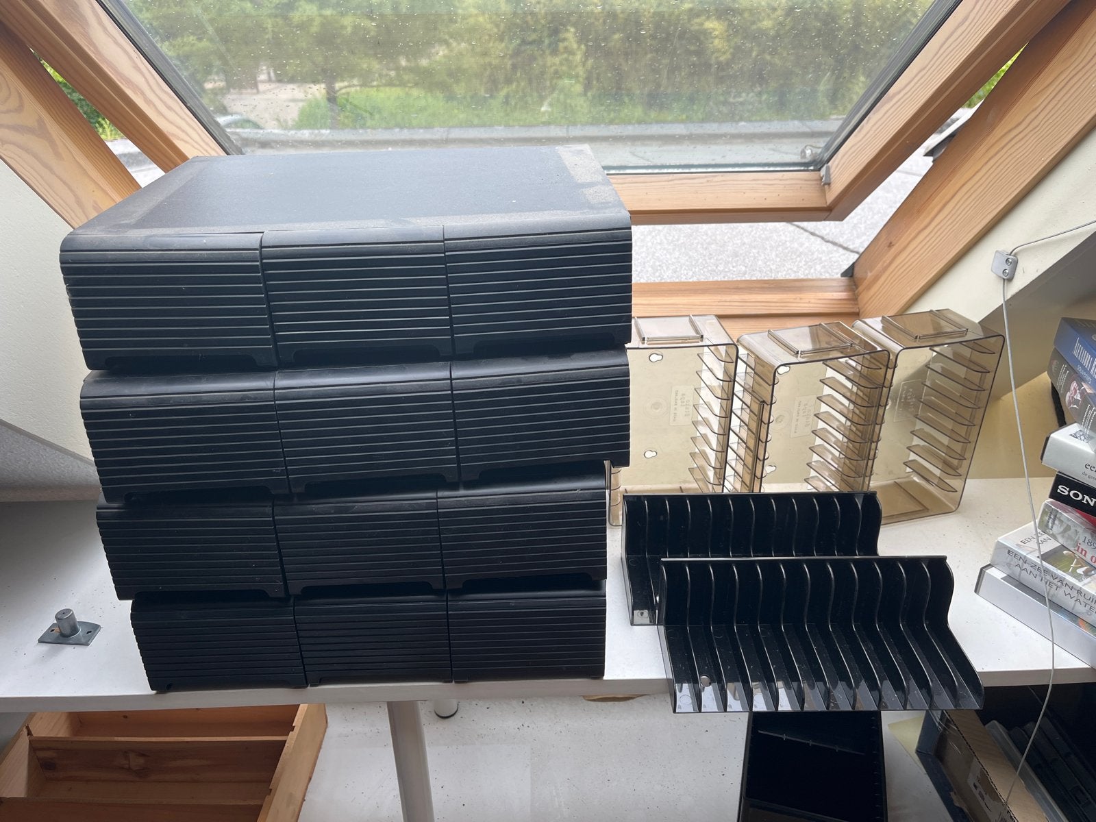 Bakken voor cassettebandjes, Cd's en Dvd's, Cassettebandjes, Gebruikt, Overige genres, Ophalen of Verzenden, Met bewaardoos, rek of koffer