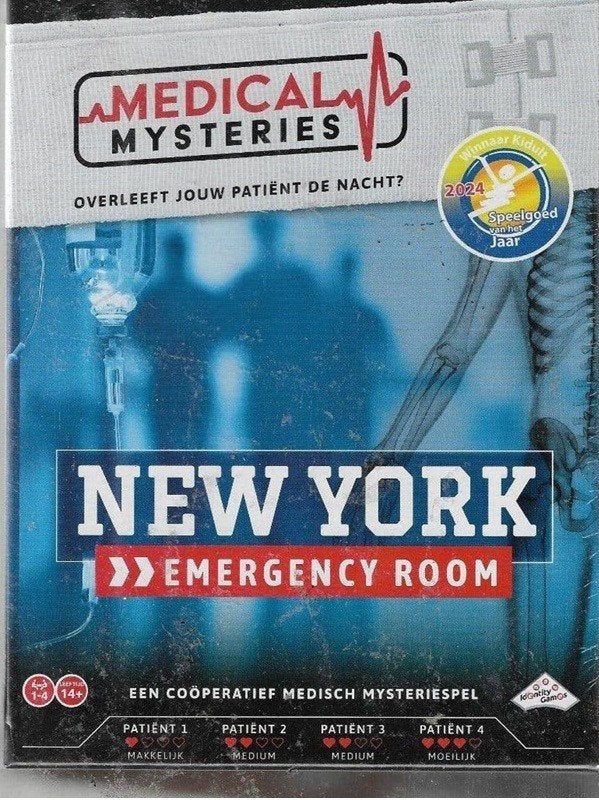 New York Emergency Room (in plastic), Ophalen of Verzenden, Nieuw