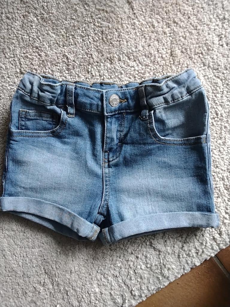 Kids korte spijkerbroek maat 116, Kinderen en Baby's, Kinderkleding | Maat 116, Broek, Meisje, Kids, Ophalen of Verzenden