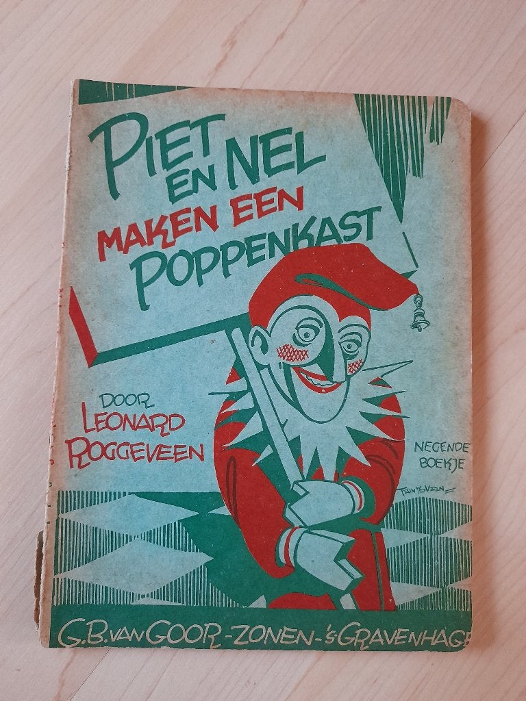 PIET EN NEL MAKEN EEN POPPENKAST   Leonard Roggeveen, Ophalen of Verzenden, Gelezen, Fictie algemeen