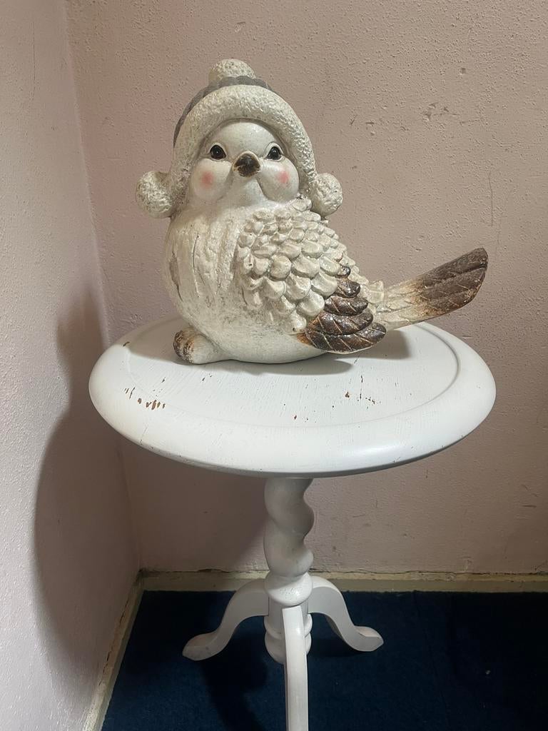 Aangeboden brocante/winter vogel, Ophalen of Verzenden
