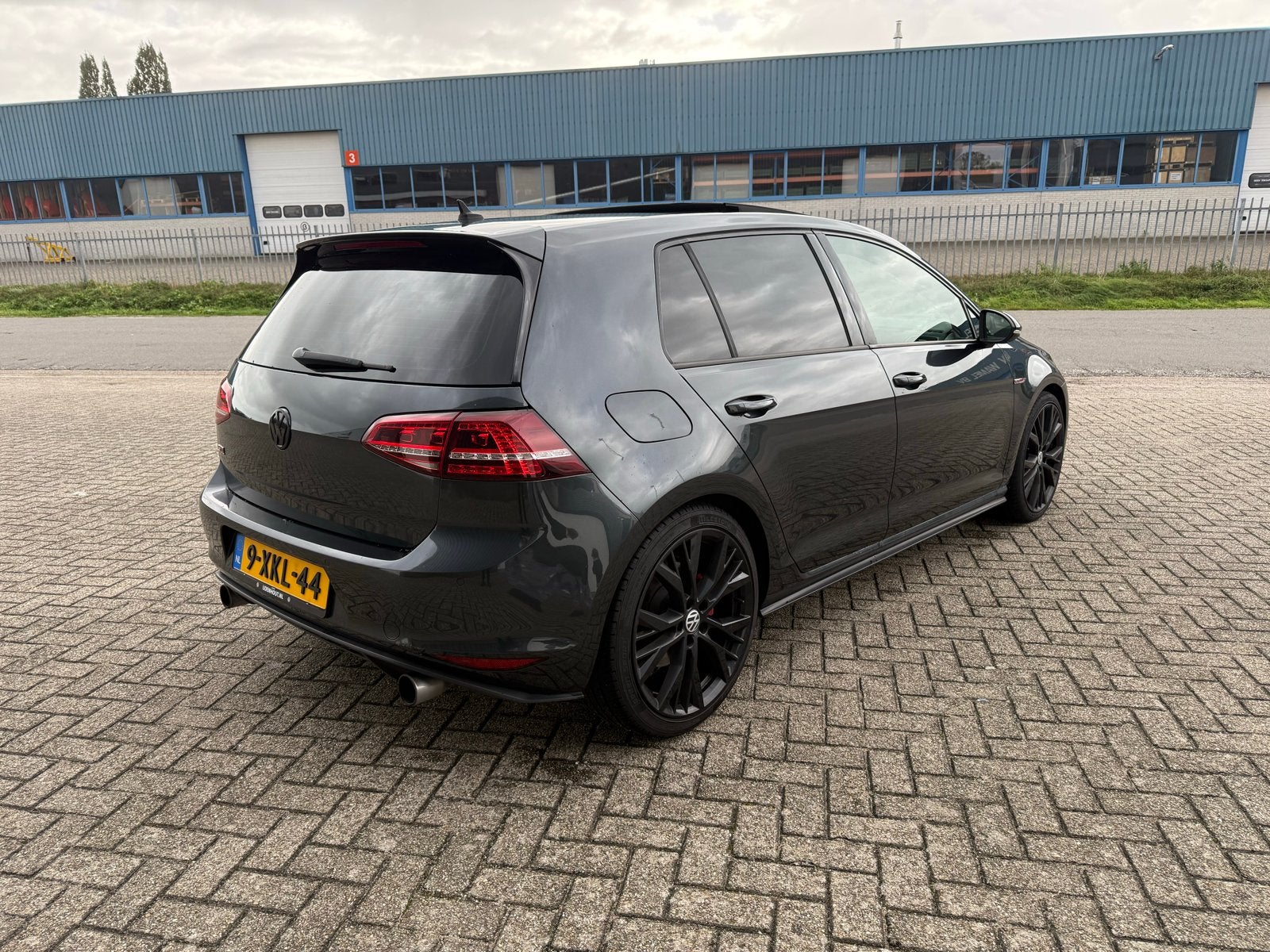 Volkswagen Golf 7 GTI DSG | Stage 2 | 340 PK | Panorama, Auto's, Zwart, 4 cilinders, 1984 cc, Leder