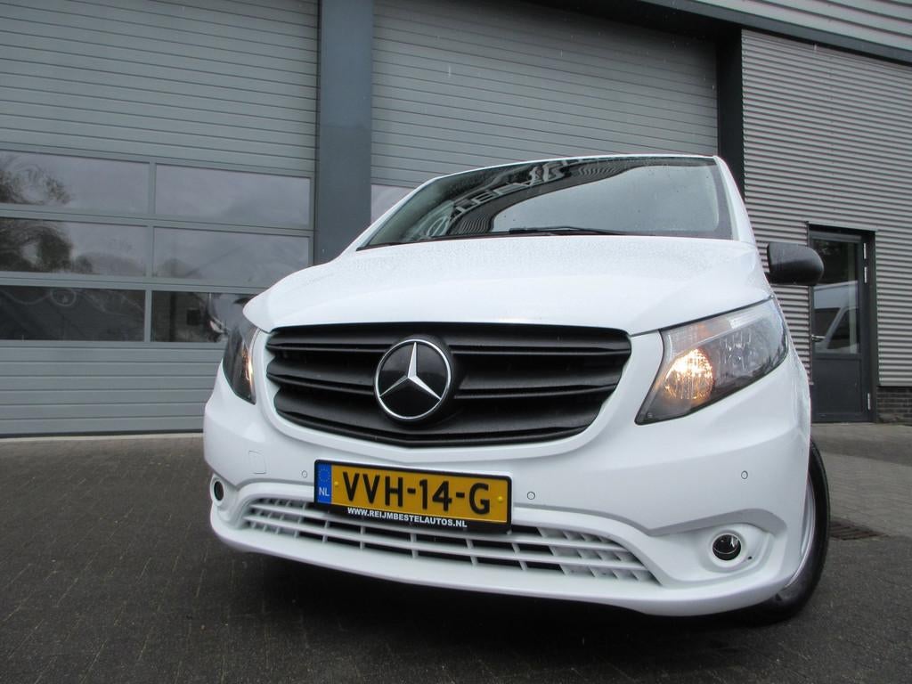 Mercedes-Benz Vito 114cdi Lang Automaat, Navigatie, Camera,, Gebruikt, Euro 6, 4 cilinders, Wit