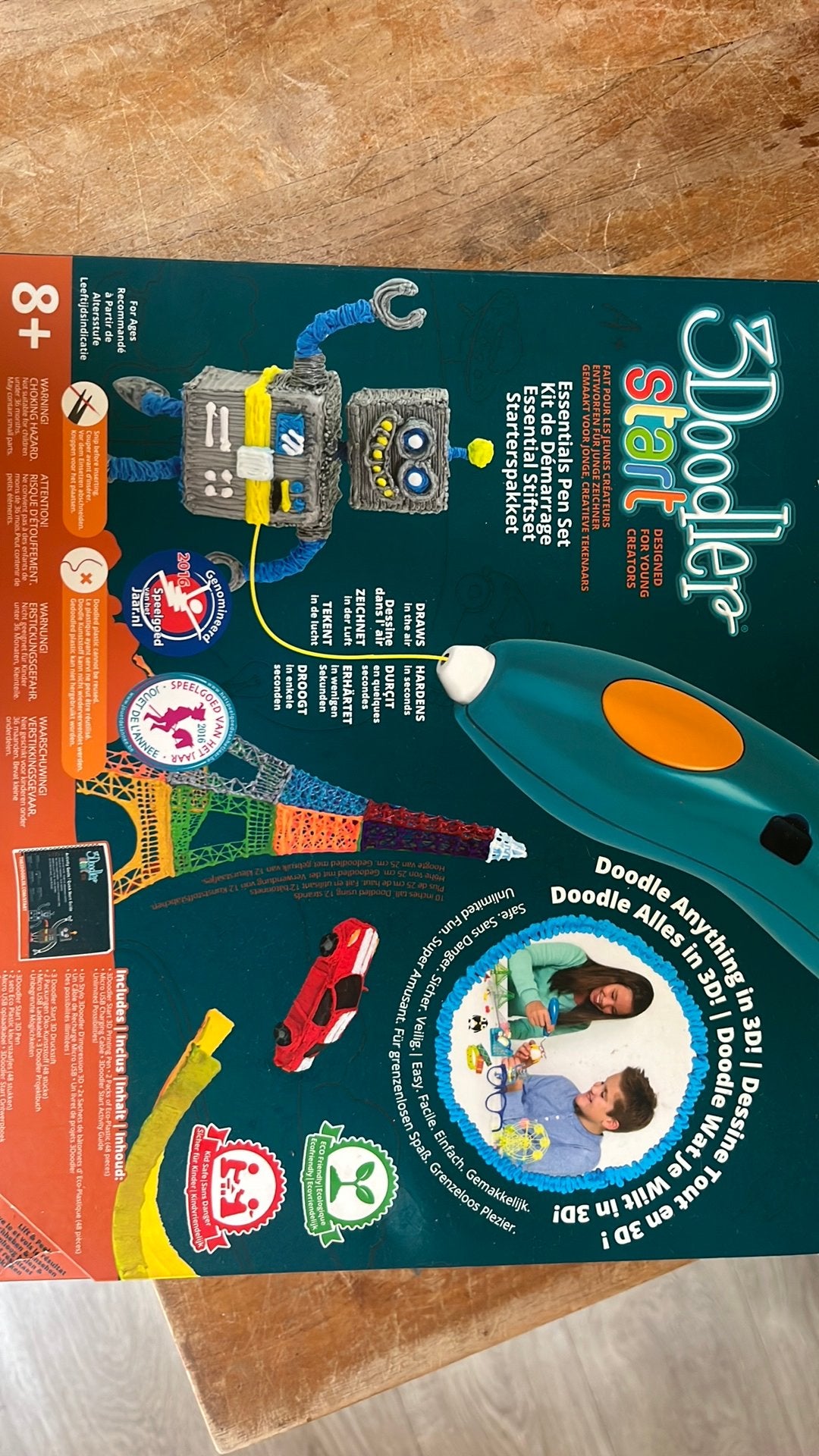 3Doodler start, Ophalen, Zo goed als nieuw