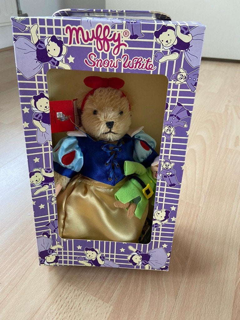 Muffy Vanderbear Disney Sneeuwwitje, Ophalen of Verzenden, Zo goed als nieuw, Stoffen beer, Steiff
