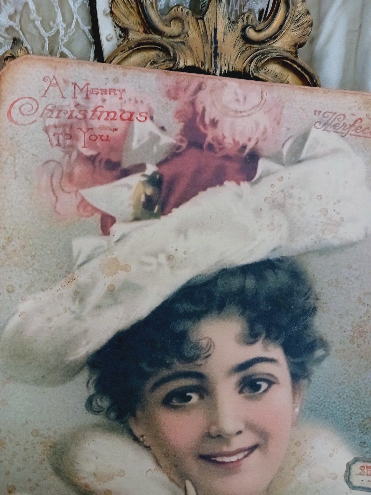 🌲Victoriaanse dame....kerst🌲, Verzenden, Nieuw