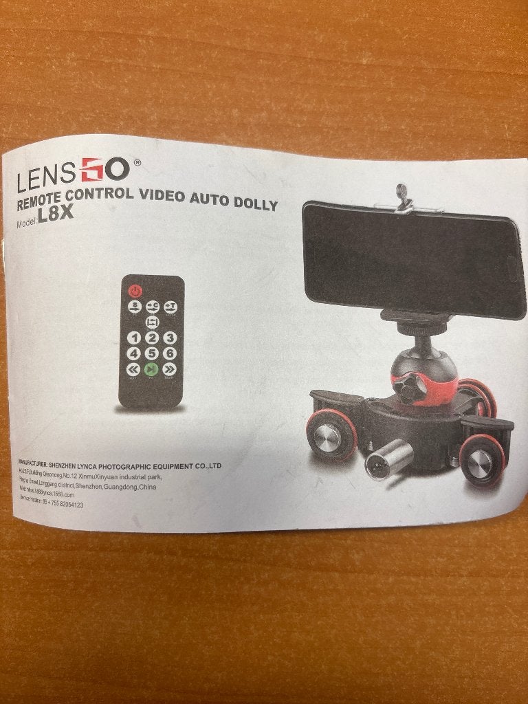 Remote control video auto dolly, Ophalen, Nieuw, Video