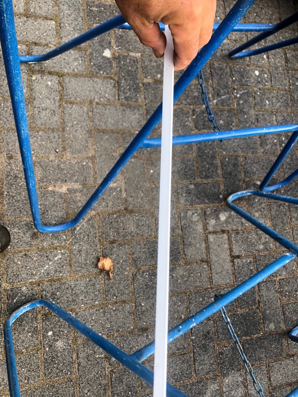 Witte tegelprofielen voor een strakke afwerking, Gebruikt, Overige typen, Overige materialen, 60 cm of meer