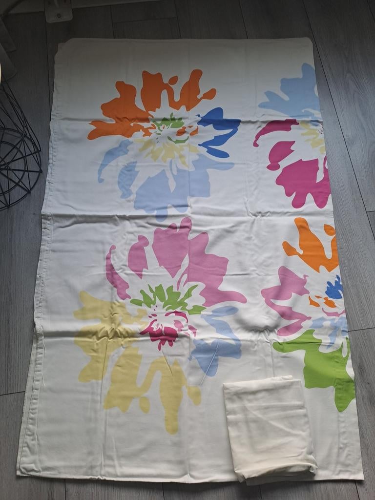 Ikea  een persoons dekbedovertrek z.g.a.n, Dekbedovertrek, Ophalen of Verzenden, Zo goed als nieuw, Overige kleuren