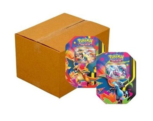 Pokémon Mega Charizard X & Y EX Tin Case, Ophalen of Verzenden, Nieuw