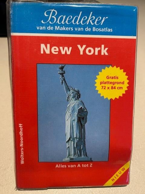 Baedeker – New York + Stadsplattegrond Alles van A tot Z, Ophalen of Verzenden, Zo goed als nieuw, Reisgids of -boek, Noord-Amerika