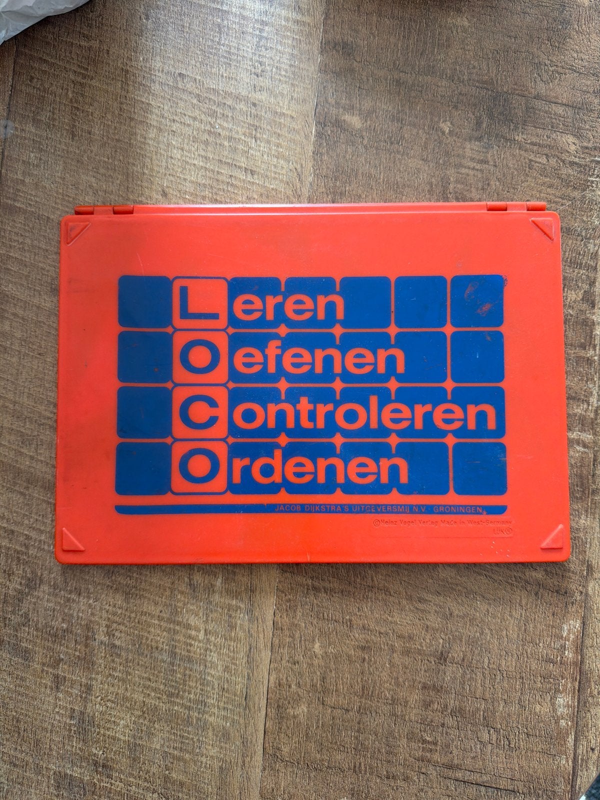 Grote Loco doos - educatief spel  vinted jaren 70, Ophalen of Verzenden, Gebruikt, Puzzelen
