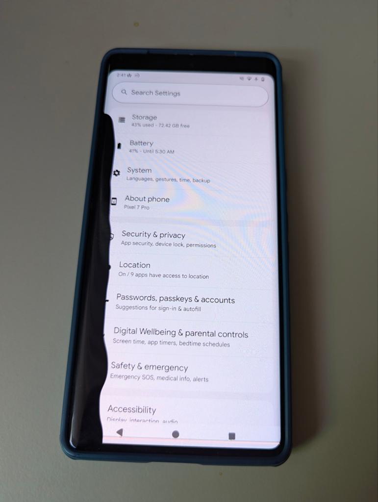 Google pixel 7 pro 128gb wit scherm kapot. Met doos, Ophalen of Verzenden, Niet werkend, Wit, 128 GB