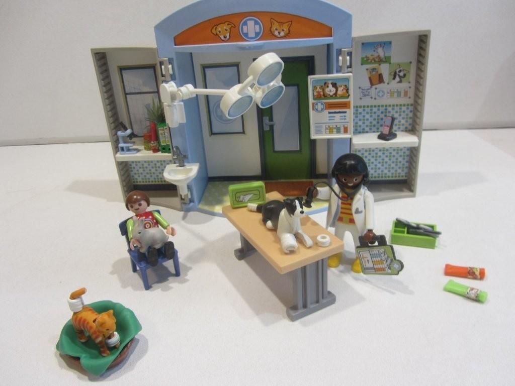 Playmobil Speelbox Dierenarts – 70309, Ophalen of Verzenden, Gebruikt, Los playmobil