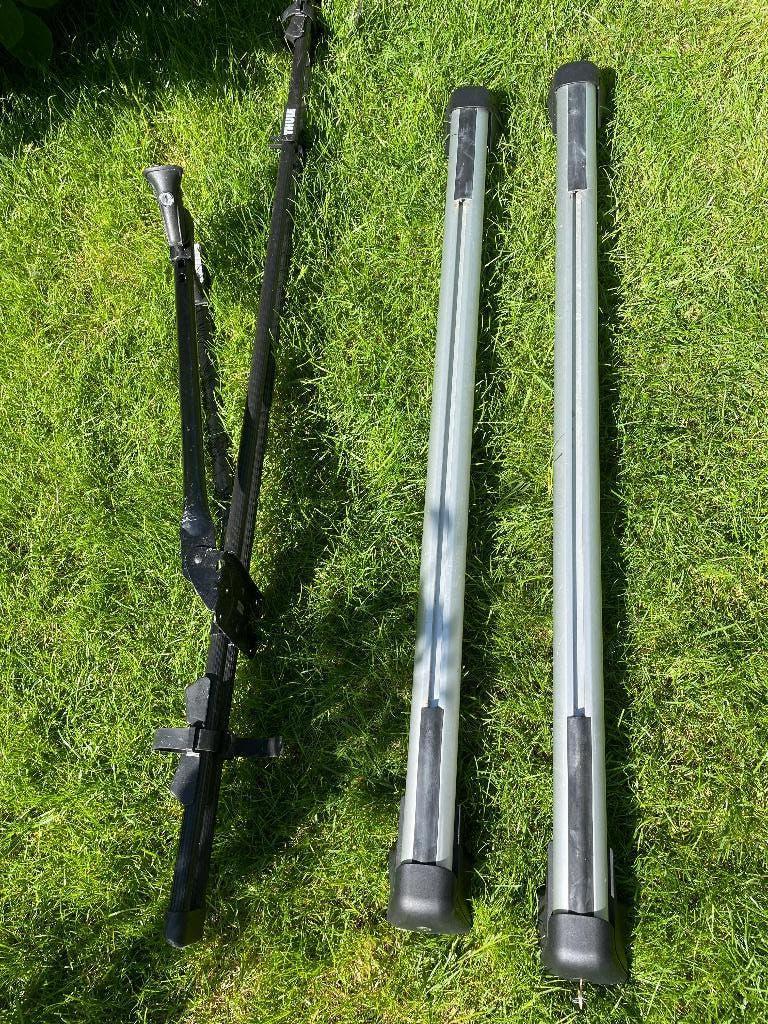 BMW dakdrager E60/E61 + fietsdrager voor normale fiets, Ophalen, Gebruikt