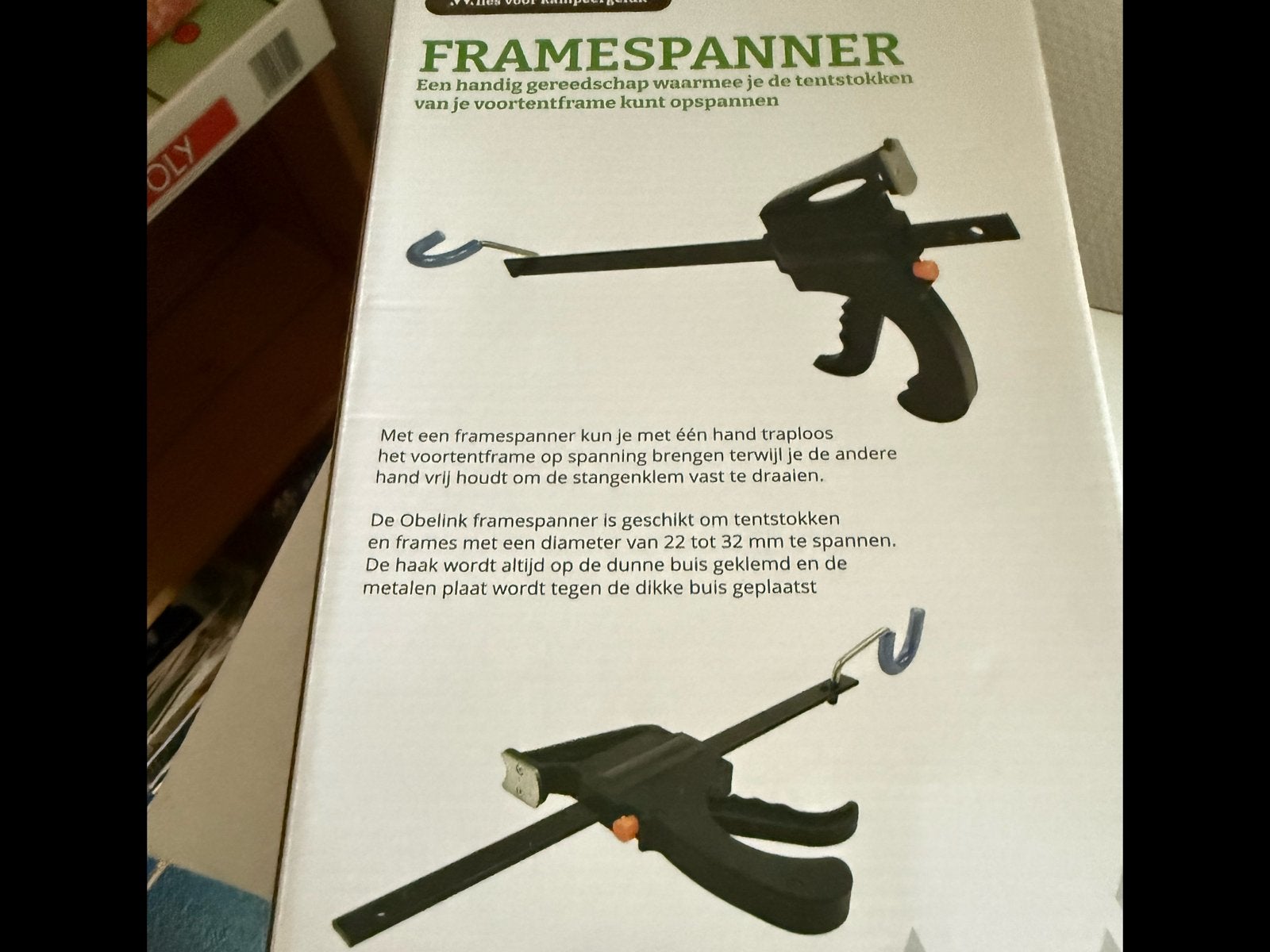 Framespanner, Caravans en Kamperen, Ophalen, Nieuw