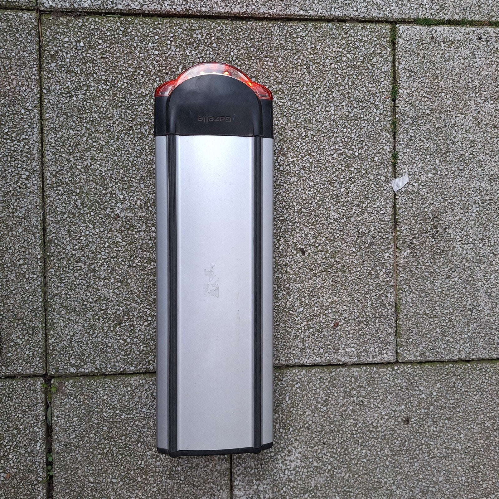Gazelle Innergy fietsaccu met achterlicht 36 V Silver, Gebruikt