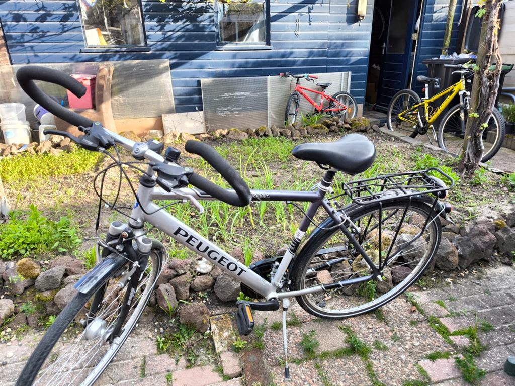 Peugeot fiets - Comfortabel en betrouwbaar, Overige merken, Gebruikt, Velgrem, Versnellingen