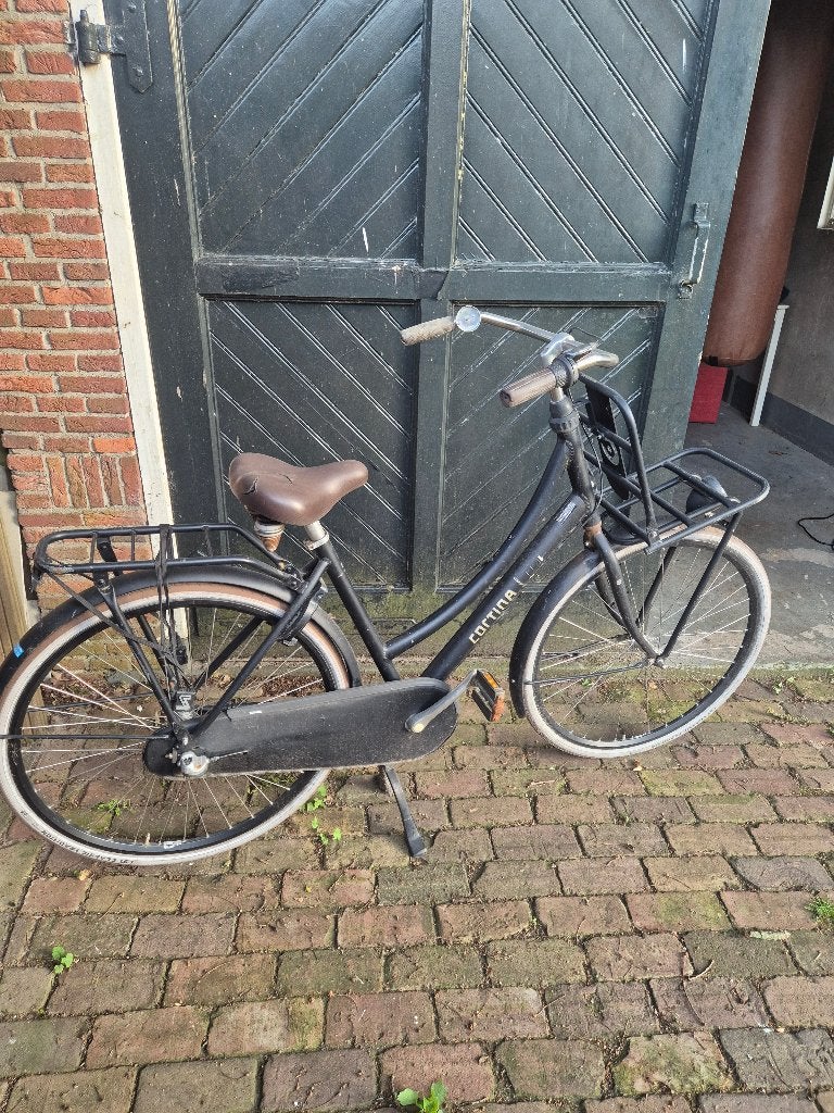 Cortina meisjesfiets 28 inch, Fietsen en Brommers, Fietsen | Meisjes, Ophalen, Gebruikt, 26 inch of meer, Cortina U4 transportfiets