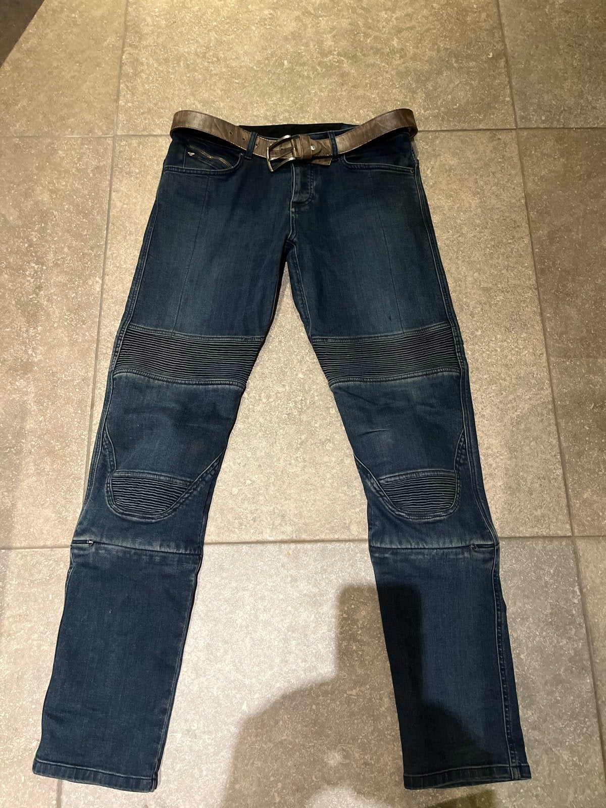 Macna motorjeans maat W33, Ophalen of Verzenden, Gedragen, Blauw, W33 - W34 (confectie 48/50)