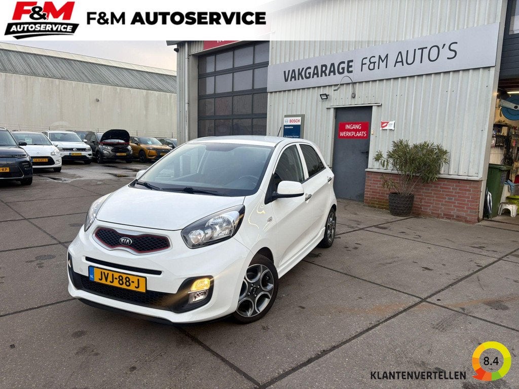 Kia Picanto 1.0 CVVT Senatori Airco, stoel-stuurverwarming, Voorwielaandrijving, Euro 5, Gebruikt, 400 kg