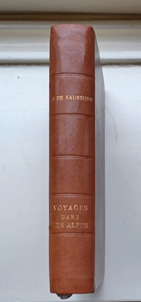 H.B. De Saussure - Voyages dans les Alpes, Ophalen of Verzenden, Gelezen, Europa
