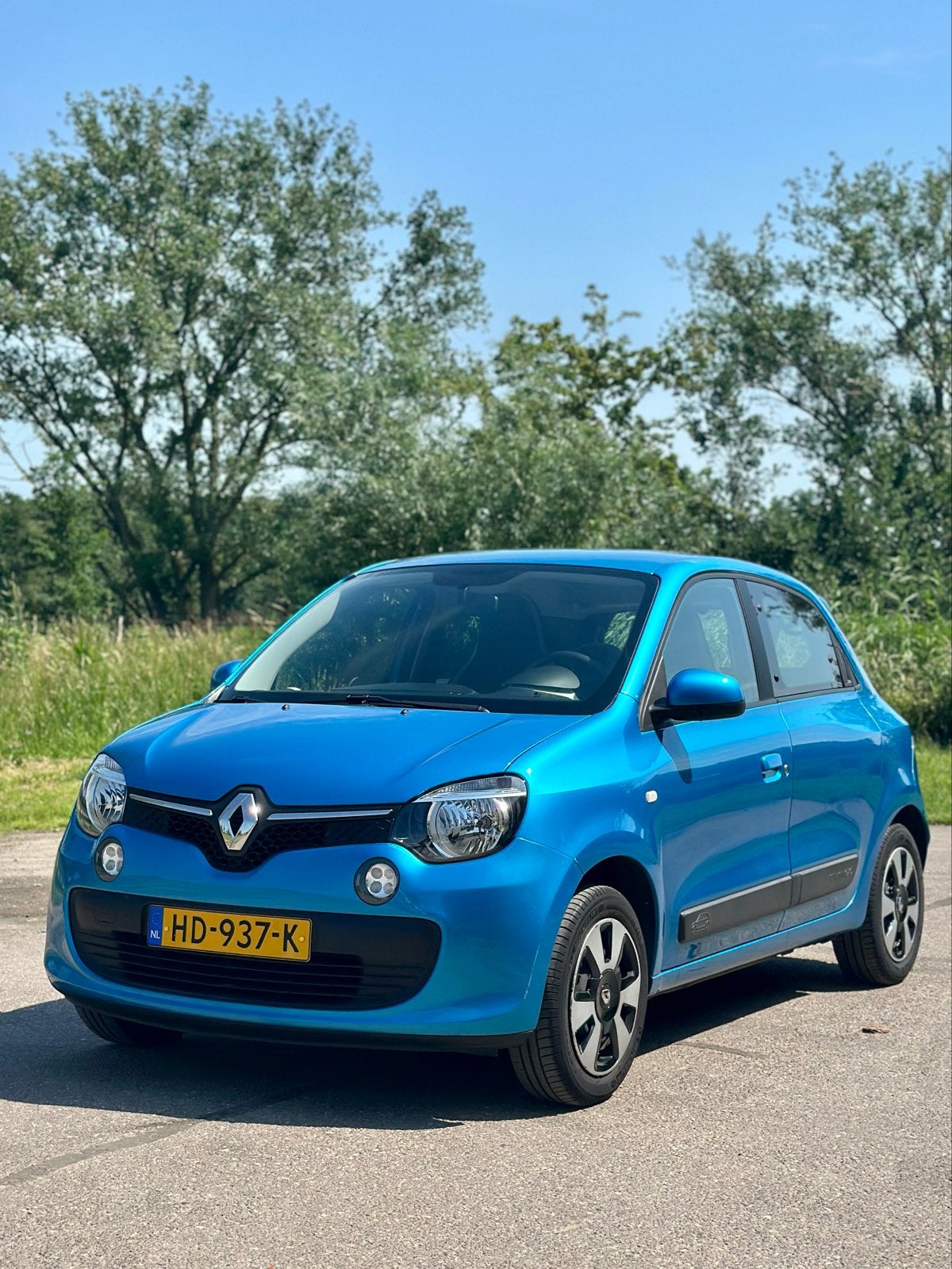 Renault Twingo 1.0 SCE 2015 Blauw, Voorwielaandrijving, Twingo, 840 kg, Origineel Nederlands