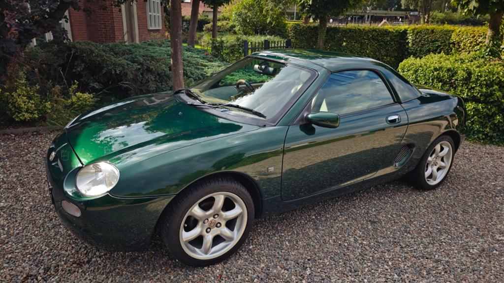 MG F 1.8 I 2000 British Racing Green Brookland, Auto's, Achterwielaandrijving, 40 €/maand, Beige, 4 cilinders