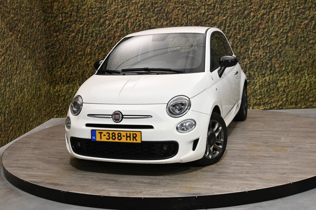 Fiat 500 1.0 Hybrid Sport | Carplay | Navi *Uniek (bj 2021), Voorwielaandrijving, Euro 6, 4 stoelen, Wit