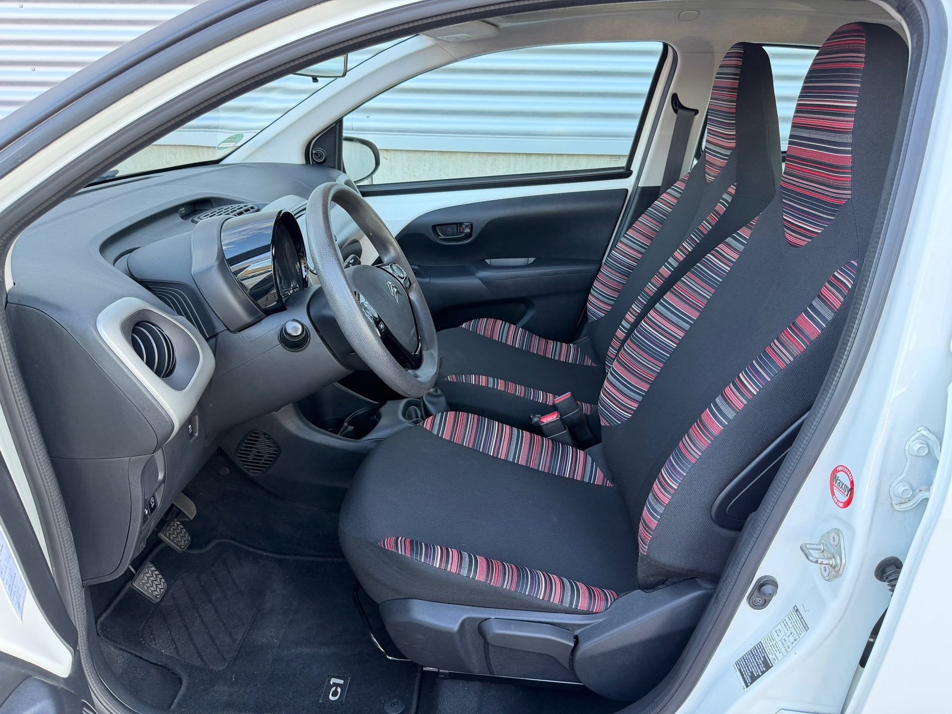 Citroen C1 1.0 e-VTi Airscape Feel cabrio [ open dak, 2e eig, Voorwielaandrijving, Stof, Gebruikt, 4 stoelen