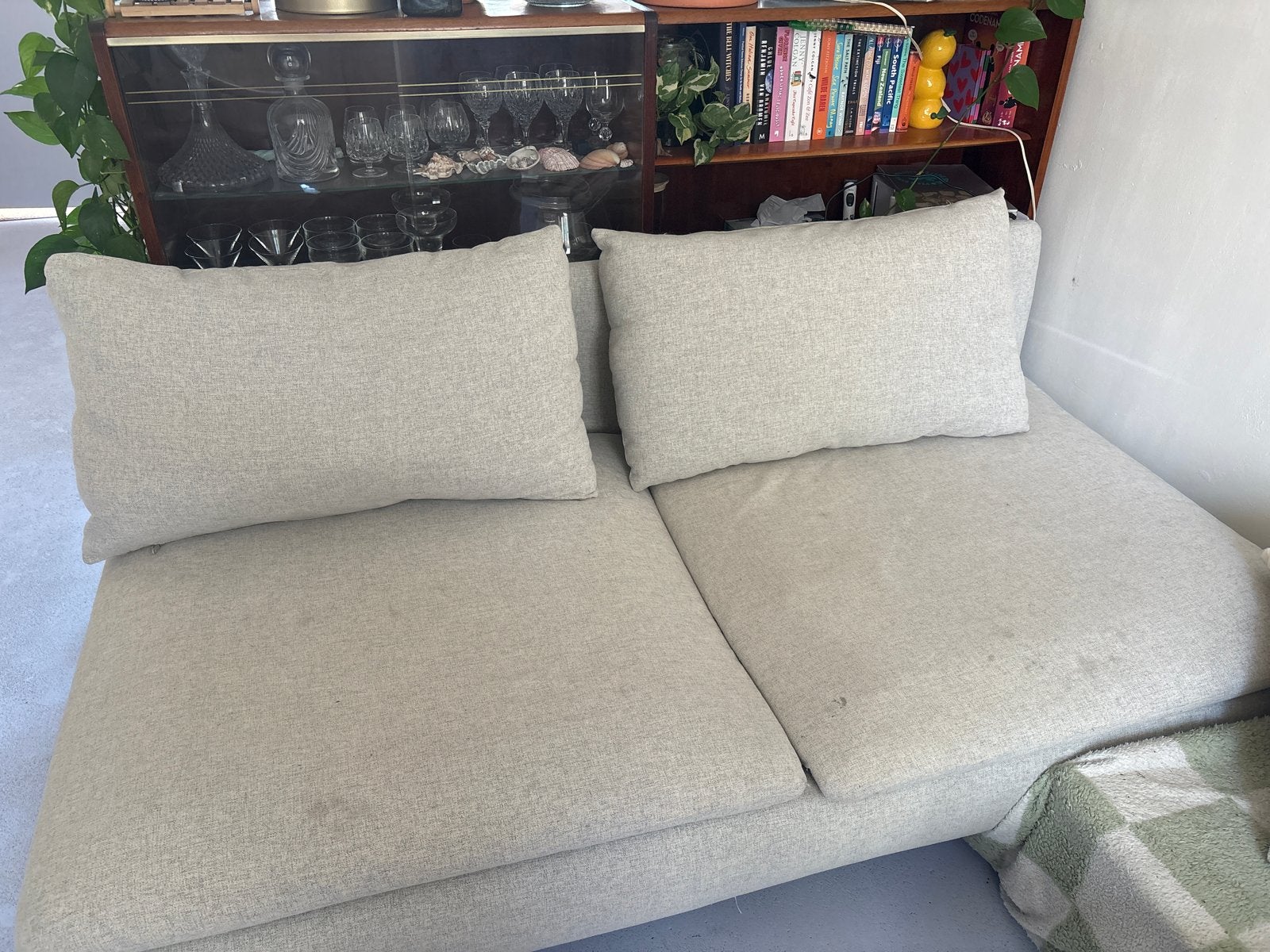 Ikea soderhamn 3 zit element, Huis en Inrichting, Banken | Bankstellen, Gebruikt, Rechte bank, Tweepersoons, 150 tot 200 cm, 75 tot 100 cm