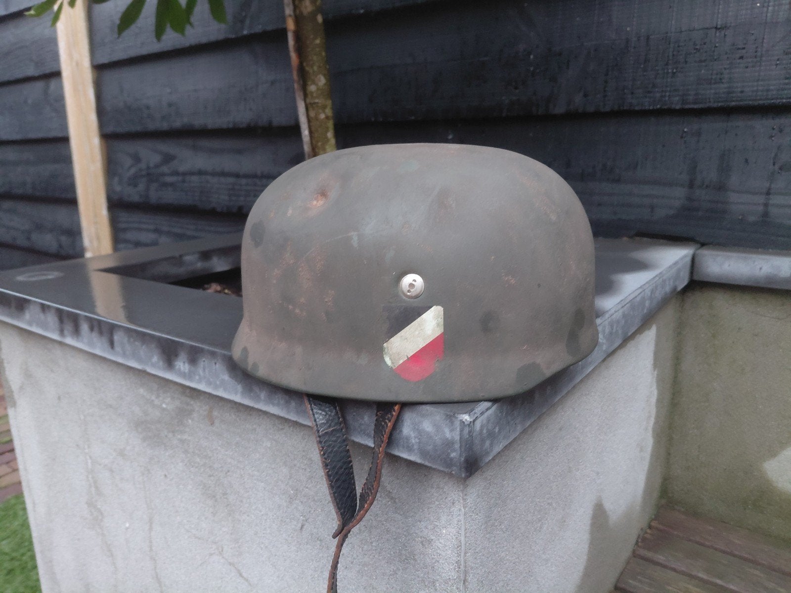 m38 fallschirmjager helm, Ophalen of Verzenden