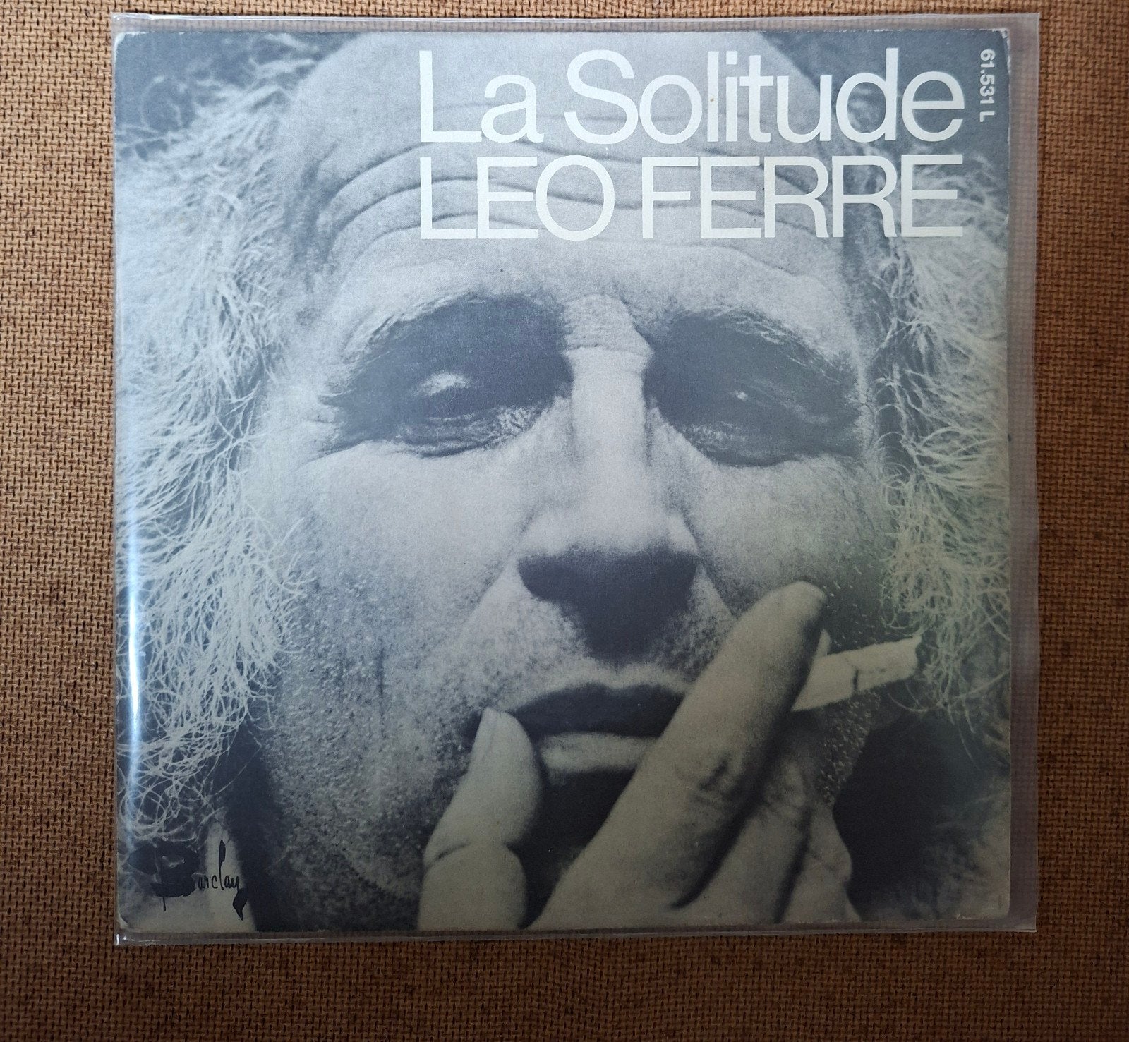 Ferre, Leo - La solitude - Single is TOP, Cd's en Dvd's, Ophalen of Verzenden, Gebruikt, 7 inch, Pop