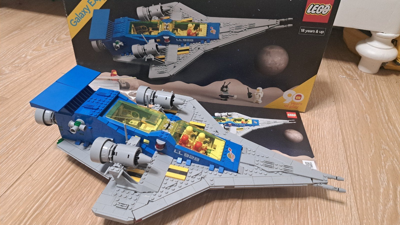 LEGO 10497 Galaxy Explorer Ruimteschip - Zo goed als nieuw, Ophalen of Verzenden, Zo goed als nieuw, Overige merken
