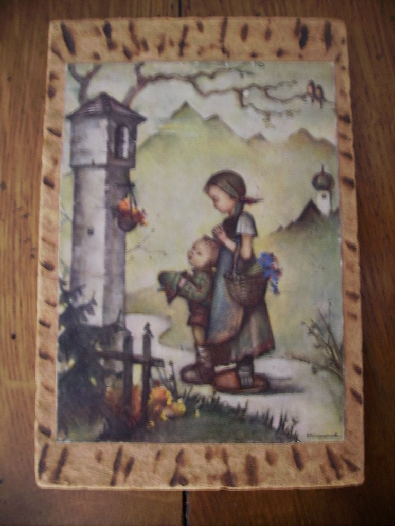 schilderijtje Hümmel, Antiek en Kunst, Curiosa en Brocante, Ophalen of Verzenden