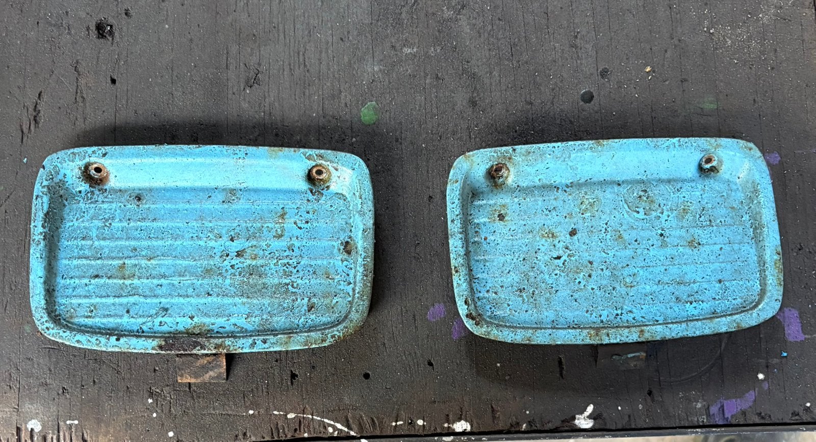 Afdekkapjes mistlampen ford granada mk1, Auto diversen, Auto-accessoires, Ophalen of Verzenden, Zo goed als nieuw