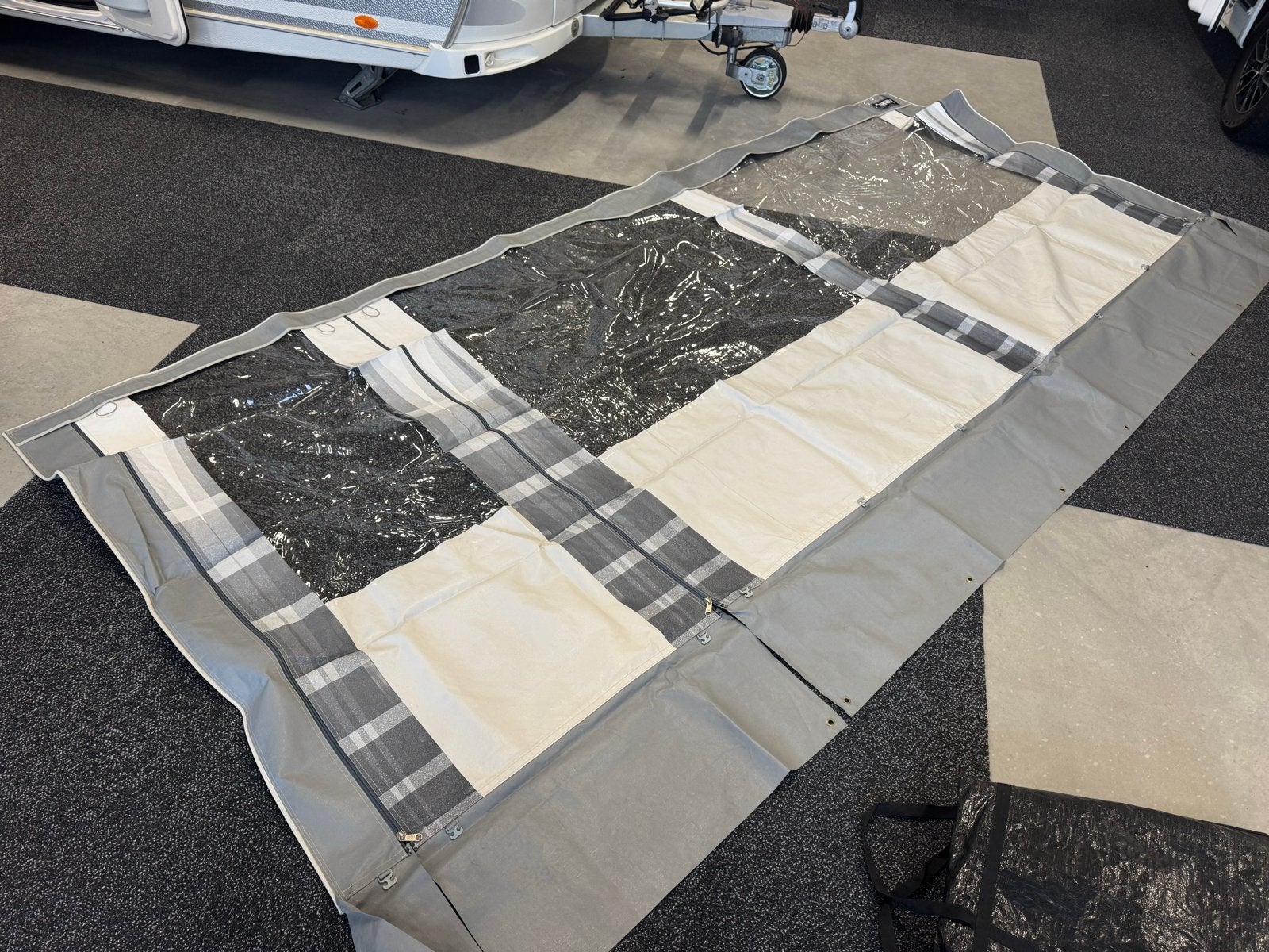 Thule Panorama Voortent 6200/6002 4,50M Large, Caravans en Kamperen, Voortenten en Luifels, Ophalen, Borggatan 5 335 73 Hillerstorp