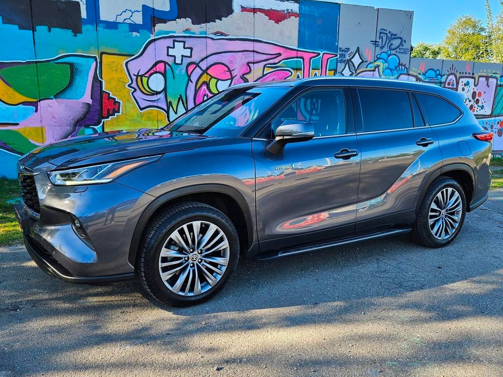 Toyota Highlander 2.5 AWD Hybrid Premium 7 persoons, Auto's, Toyota, Automaat, Gebruikt, 14 km/l, Bedrijf