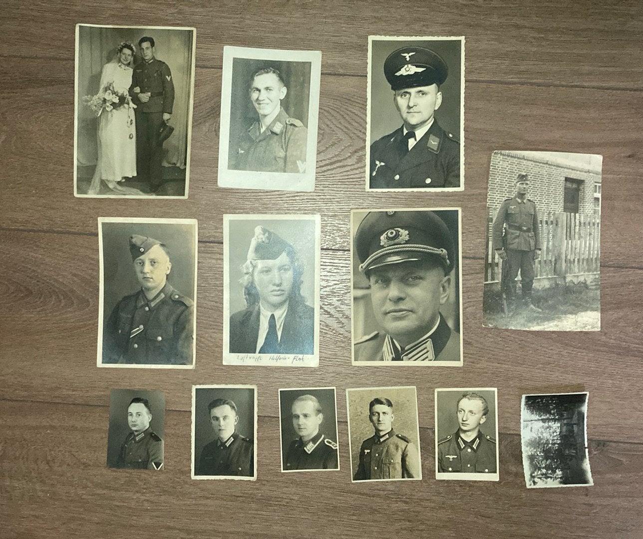 Lot duitse fotos, Verzamelen, Militaria | Tweede Wereldoorlog, Ophalen of Verzenden, Duitsland, Embleem of Badge