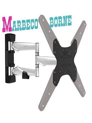 TV beugel,wandsteun,muurbeugel, zilver muursteun Vesa400 3dr, Nedis, Nieuw, Info@marbeco.nl, Ophalen of Verzenden