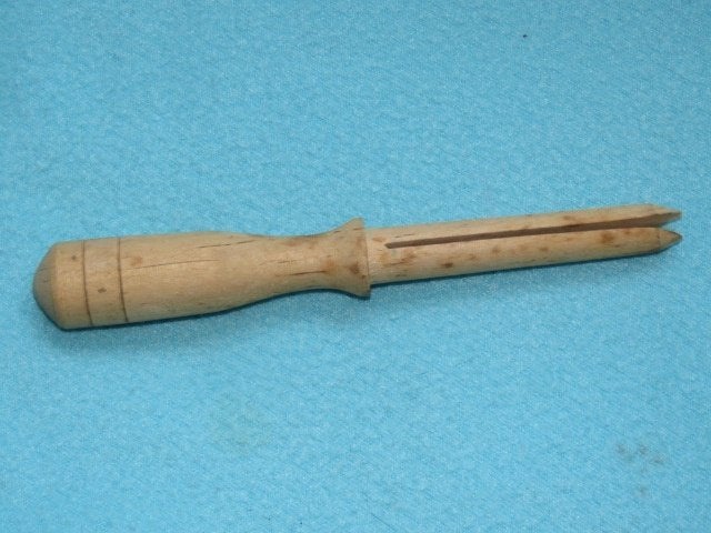 Vintage houten wasknijper 16 cm lang, Ophalen of Verzenden