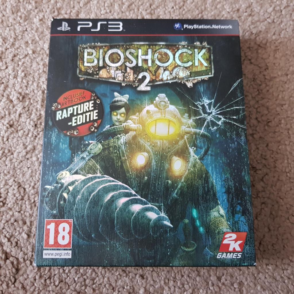 Bioshock 2 Rapture Edition - Sony PlayStation 3 / PS3, Avontuur en Actie, Gebruikt, Vanaf 18 jaar, Verzenden