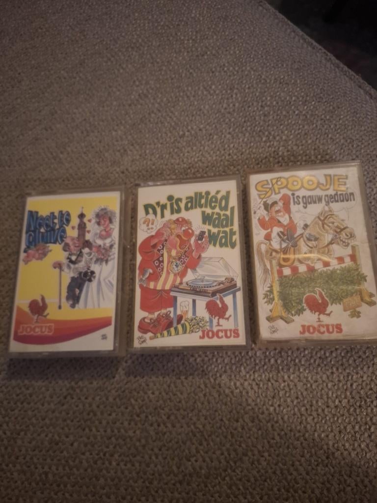 Cassettebandjes, Cd's en Dvd's, Gebruikt, 2 t/m 25 bandjes, Overige genres, Ophalen of Verzenden