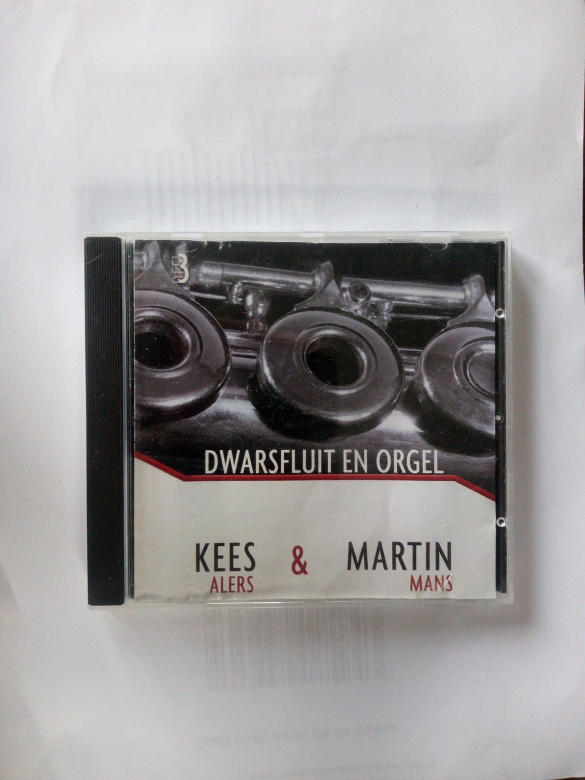 CD: Dwarsfluit en orgel, Ophalen of Verzenden, Zo goed als nieuw, Instrumentaal, Fluit