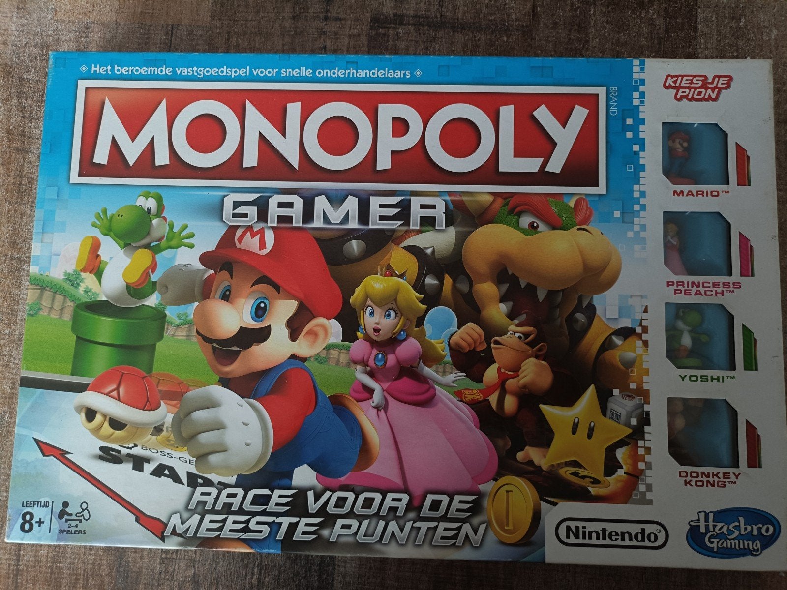 Monopoly Gamer  Bordspel, Drie of vier spelers, Ophalen of Verzenden, Gebruikt, Hasbro