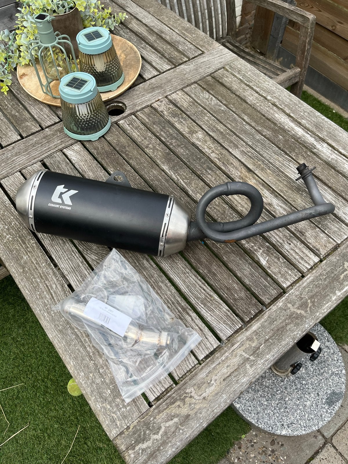 Turbo Kit uitlaat met nieuwe DB killer - Zo goed als nieuw, Fietsen en Brommers, Ophalen of Verzenden, Zo goed als nieuw, Uitlaat