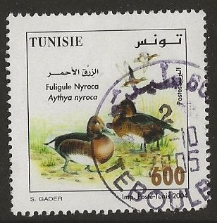 Tunesie 146, eenden voor GWD52, Verzenden, Tunesië, Gestempeld