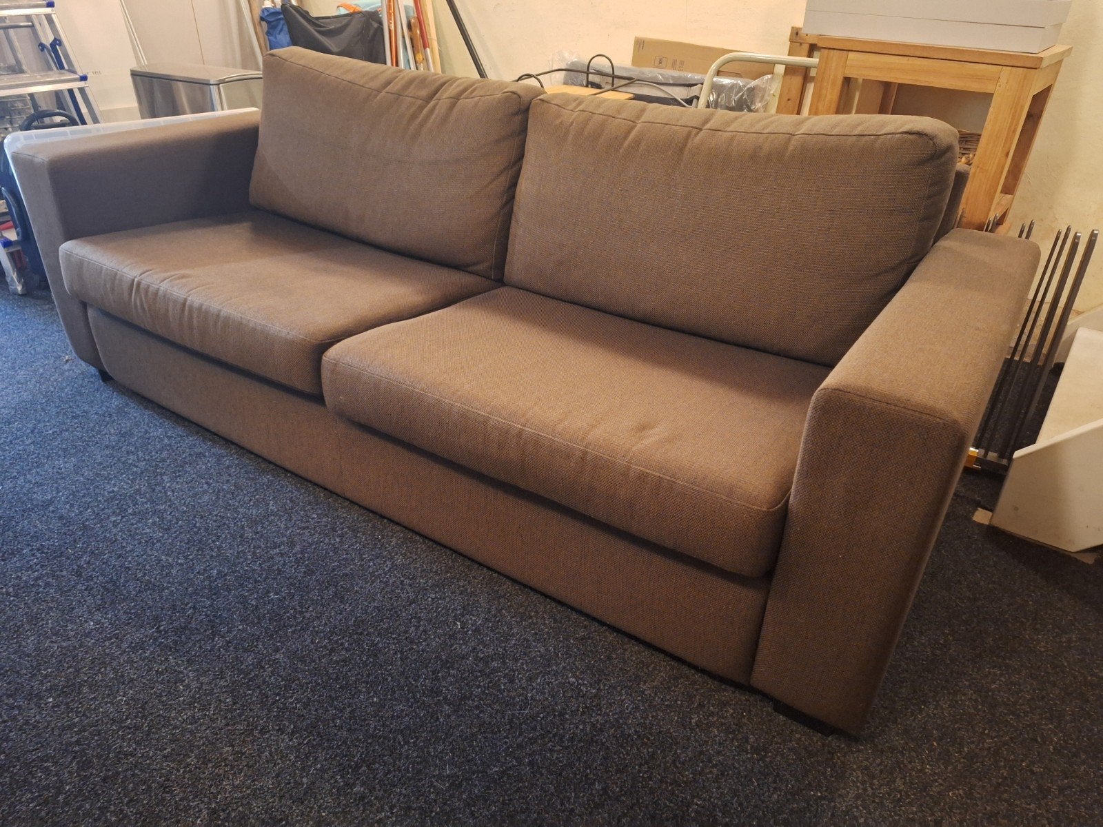 Tweezitsbank, Gebruikt, Tweepersoons, 75 tot 100 cm, Ophalen of Verzenden